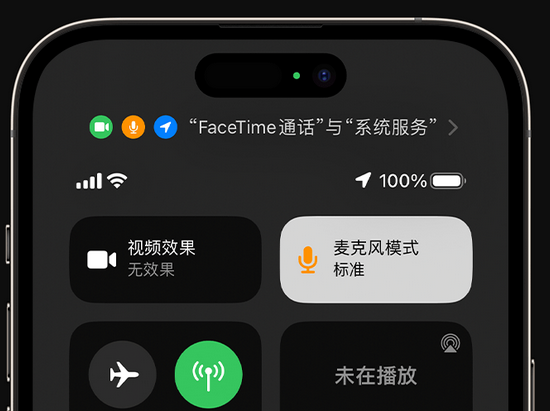 五华苹果授权维修网点分享iPhone在通话时让你的声音更清晰 