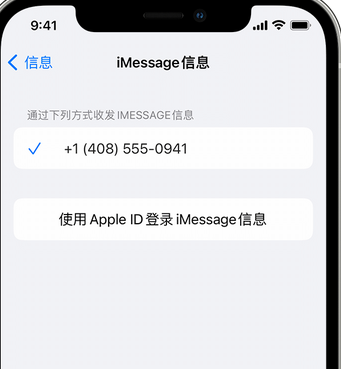 五华apple维修iPhone上无法正常发送iMessage信息 