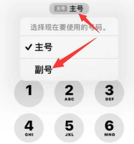 五华苹果14维修店分享iPhone 14 Pro Max使用副卡打电话的方法 